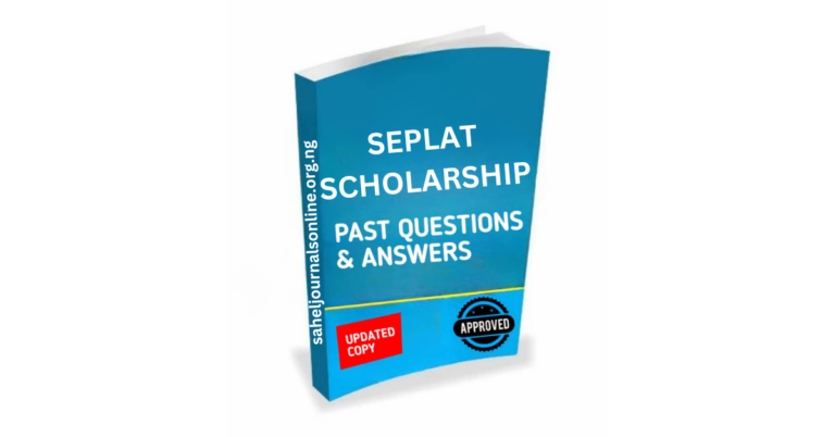 Seplat Scholarship Past Questions and Answers | PDF Download