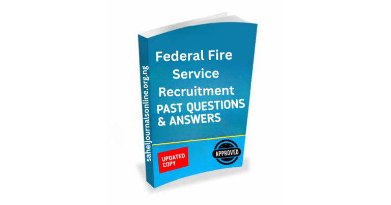 Federal Fire Service Past Questions and Answers | PDF Download